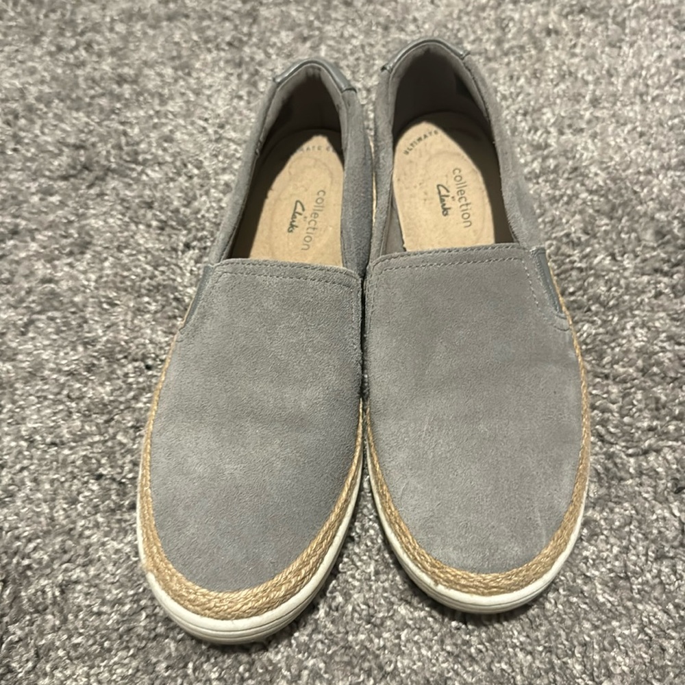 EUC Clarks Slip on shoes